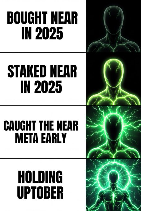 Four stages of enlightenment, from buying NEAR to holding UPTOBER